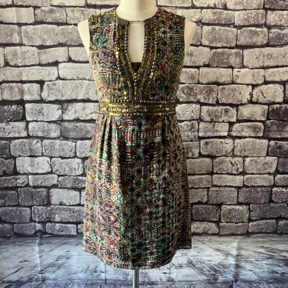 Nanette Lepore Dresses & Skirts - Nanette Lepore Silk Fully Lined Sleeveless Dress Size 6